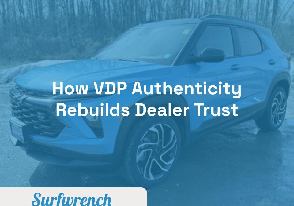 The VDP Crisis: Why “Digital Sameness” and AI Gimmicks Are Eroding Your Dealership’s Trust